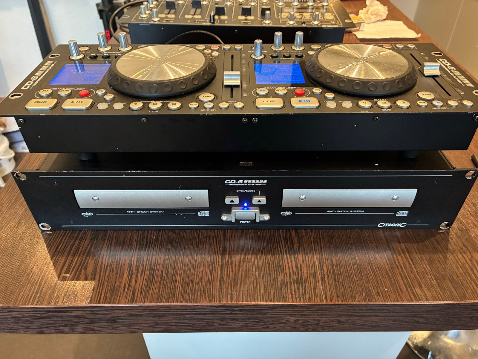 Citronic CD-6 DJ Controller / CD-speler - Professioneel, Muziek en Instrumenten, Dj-sets en Draaitafels, Ophalen of Verzenden