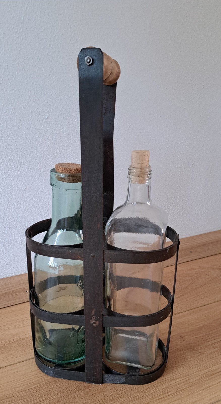 Vintage flessenrek., Ophalen
