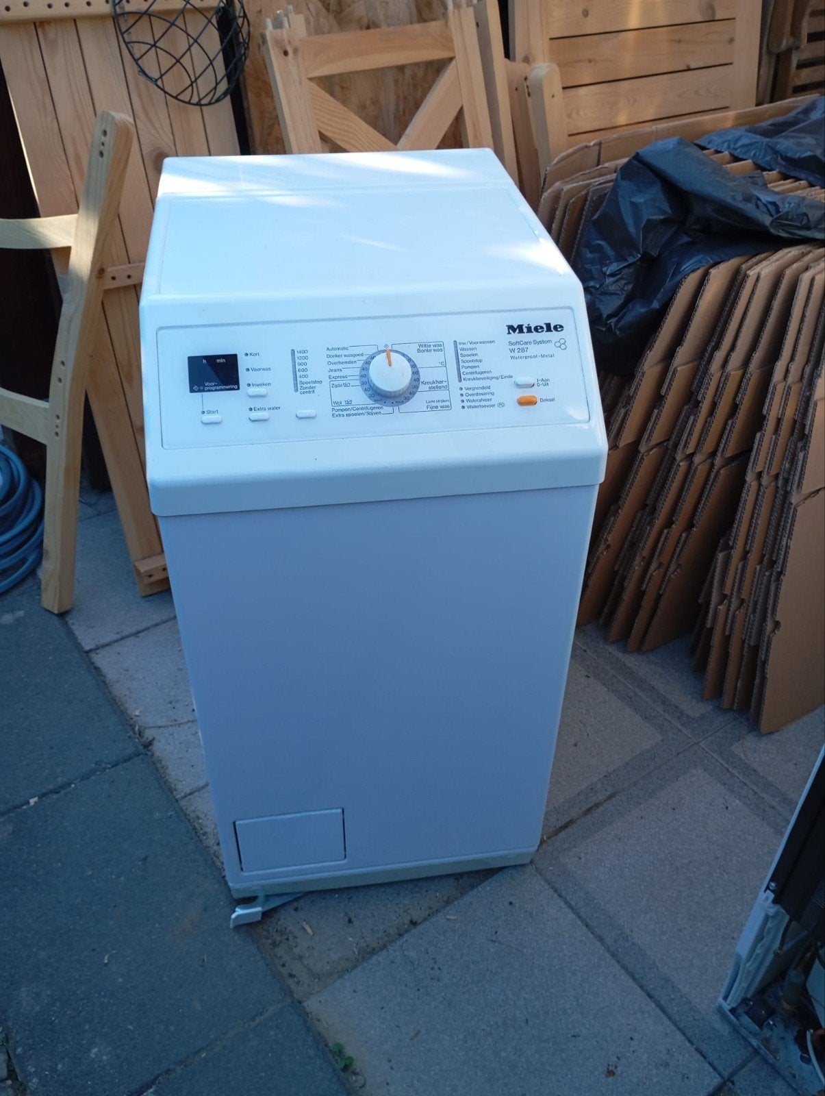 Miele Bovenlader W 287 SoftCare System Wasmachine