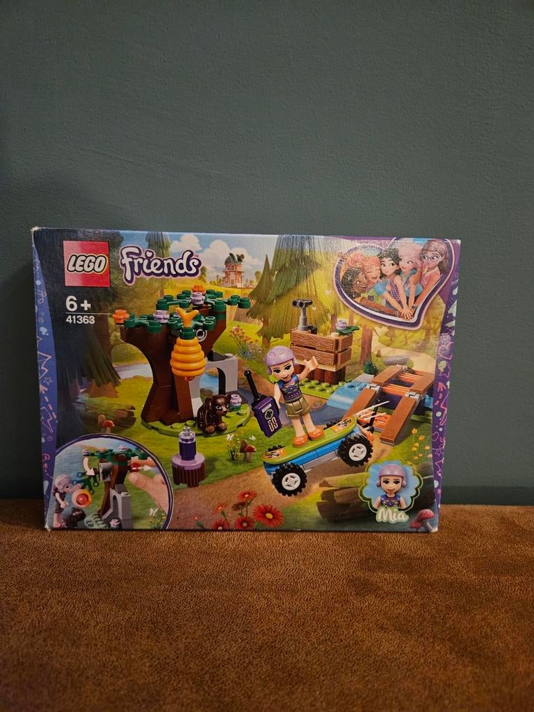 LEGO Friends 41363 Mia's avontuur in het bos - Compleet, Ophalen of Verzenden