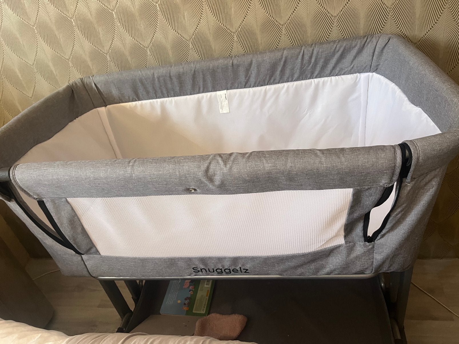 Baby bed, Ophalen, 190 cm of minder, Zo goed als nieuw, Eenpersoons