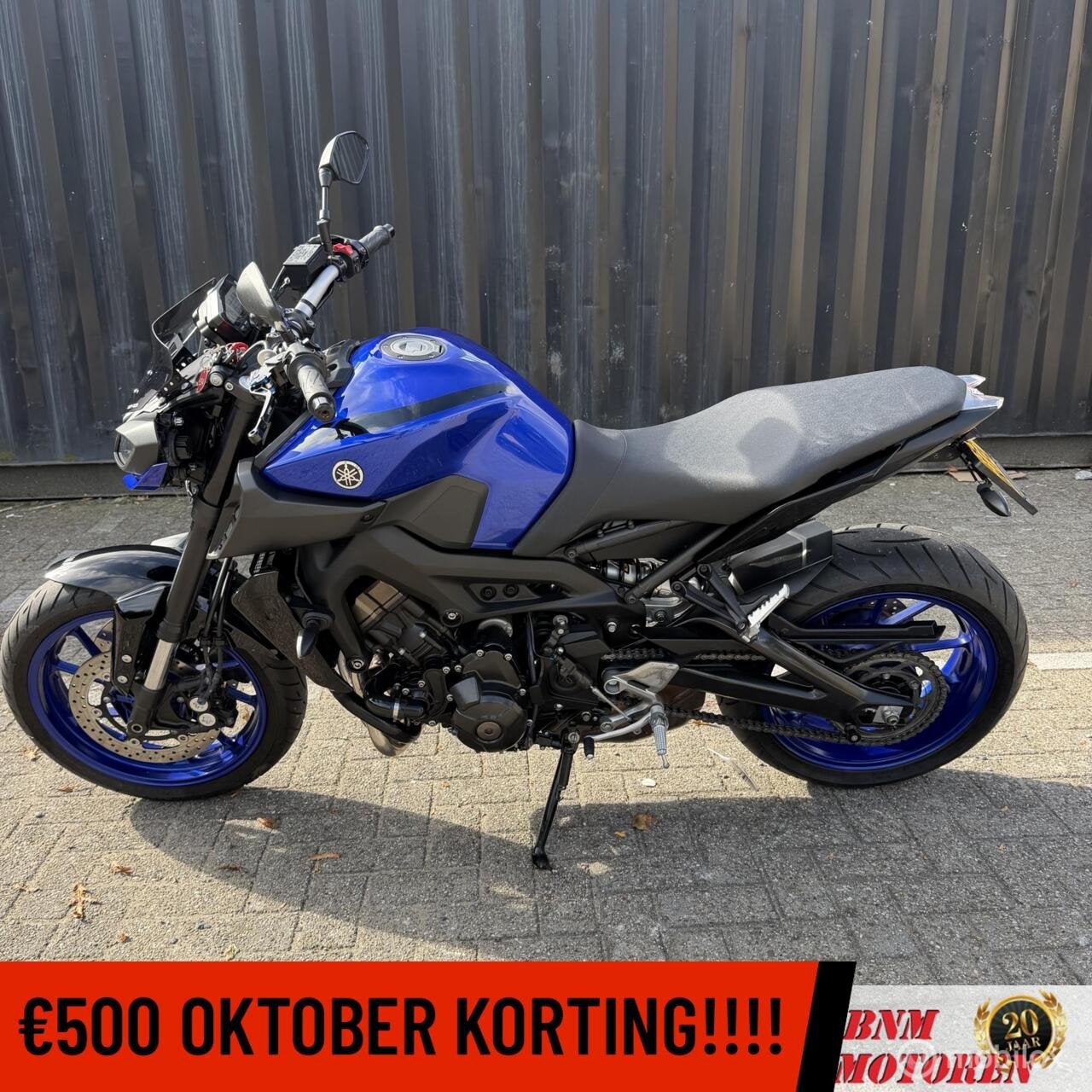 Yamaha MT-09 ABS, ABS, Meer dan 35 kW, Toermotor, 847 cc