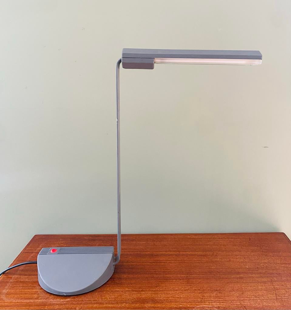 80s Design Bureaulamp Tronconi Flu by Barbieri & Marianelli, Gebruikt, Onbekend, Ophalen of Verzenden, Onbekend