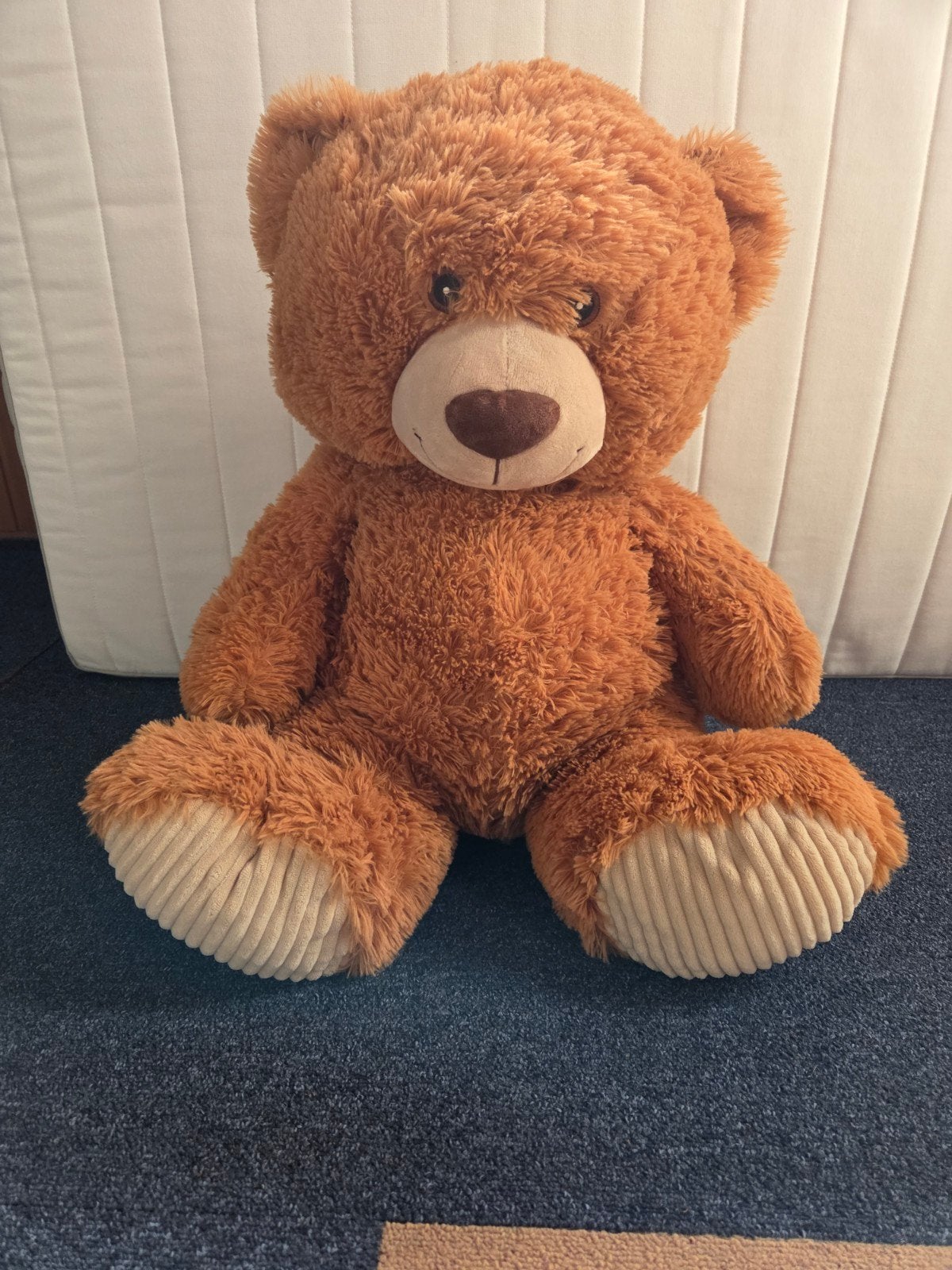 Grote zachte knuffelbeer 55cm - Nieuw, Beer, Nieuw, Ophalen of Verzenden, Middelgroot (20 tot 80 cm)