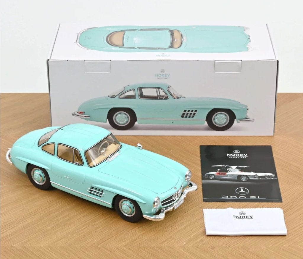 Mercedes 300 SL 1956 Turquoise 1/12 lim.ed. 200 pcs R 123853