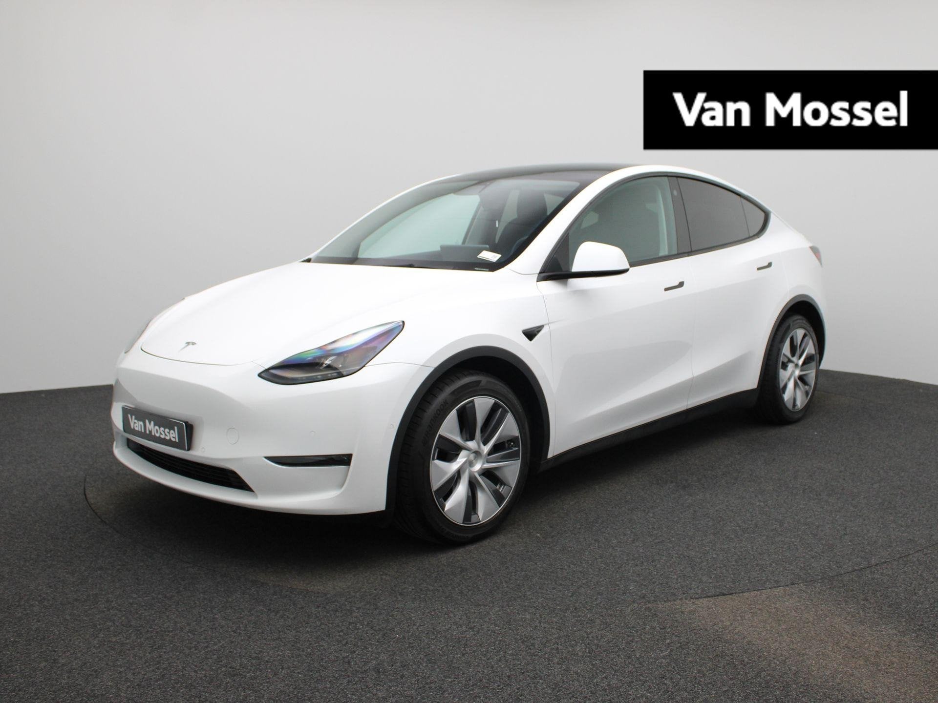 Tesla Model Y Long Range AWD 75 kWh | Automaat | Stoelverwar, Auto's, Tesla, Bedrijf, Te koop, Model Y, 4x4, ABS, Airbags, Airconditioning