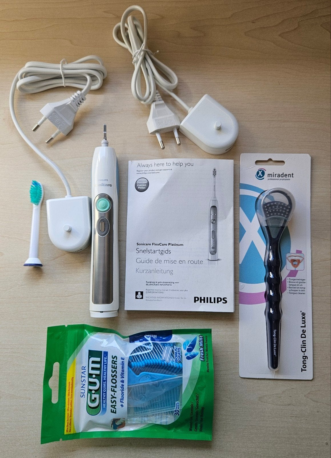 Philips Sonicare FlexCare Platinum elektrische tandenborstel, Ophalen of Verzenden, Gebruikt, Mondverzorging