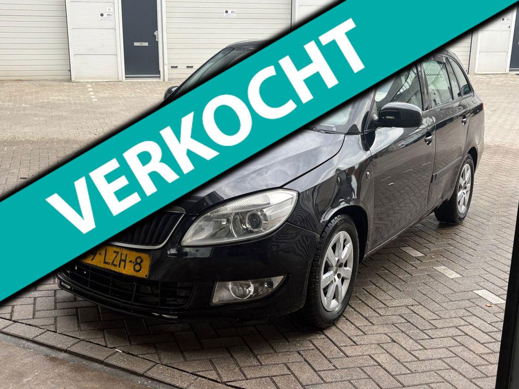 Skoda Fabia Combi 1.2 TDI Greenline, 1199 cc, Zwart, Stationwagon, Skoda
