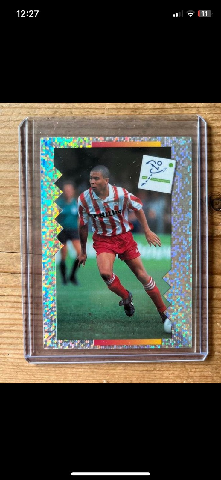 Panini Voetbal 95 Plaatje - Ronaldo PSV, Ophalen of Verzenden, Zo goed als nieuw, Plaatje