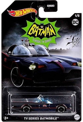 Hot Wheels Batmobiel TV Series 1:64, Ophalen of Verzenden, Nieuw, Auto