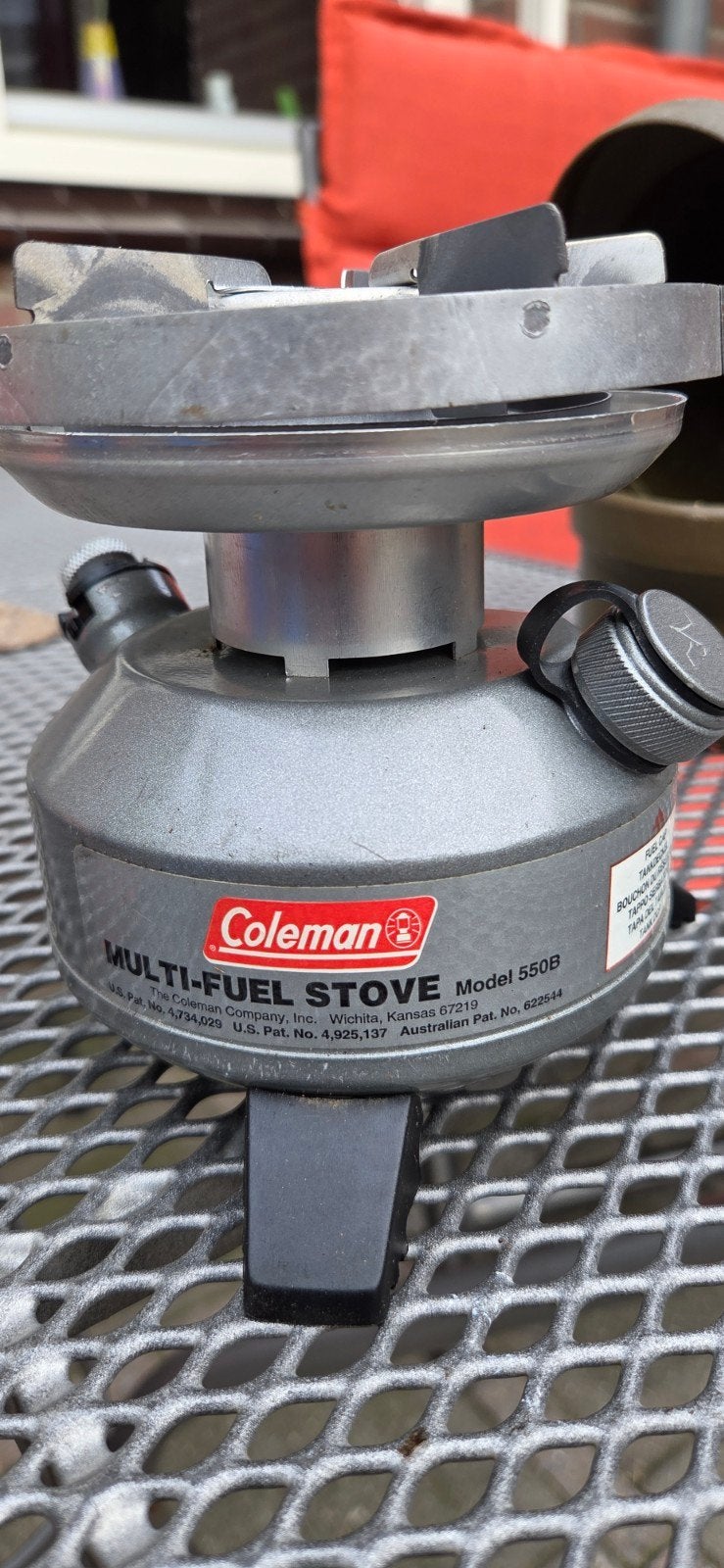 Coleman Multi-Fuel Stove, Caravans en Kamperen, Ophalen, Gebruikt