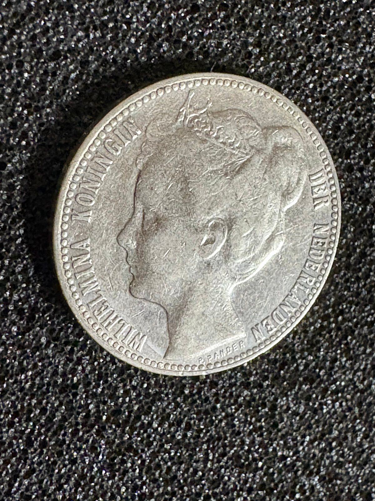Fraaie gulden 1905, Ophalen of Verzenden, Koningin Wilhelmina, ½ gulden