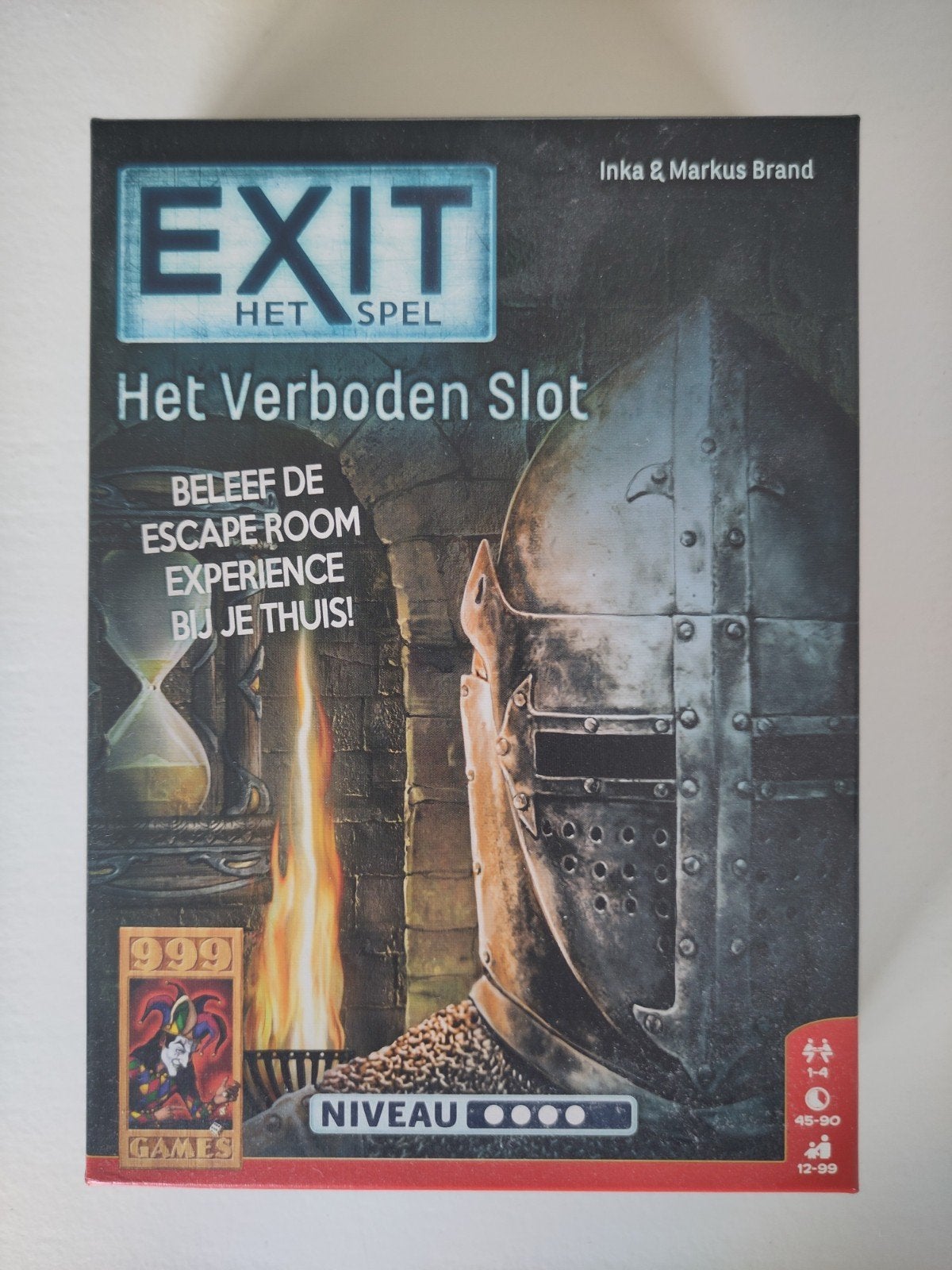 EXIT Het Verboden Slot - Escape Room Spel, Een of twee spelers, Ophalen of Verzenden, Zo goed als nieuw, 999 Games