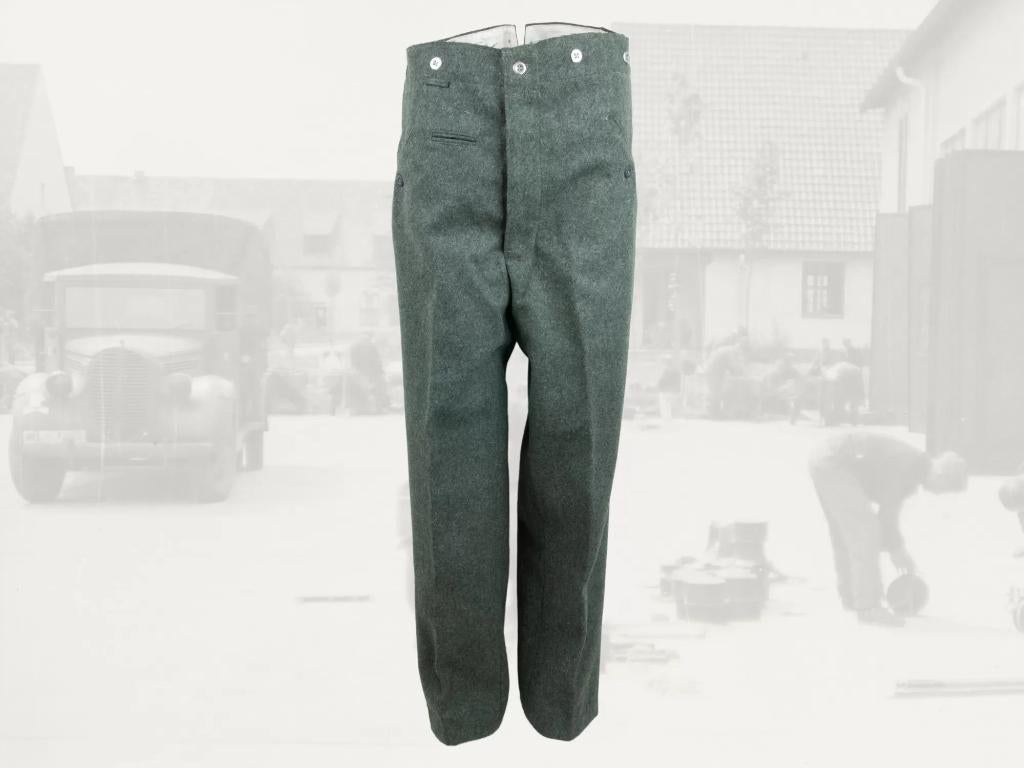 Broek,Pantalon,Duitsland,WWII,Wehrmacht,M40, Verzamelen, Militaria | Tweede Wereldoorlog, Verzenden, Landmacht, Duitsland, Kleding of Schoenen