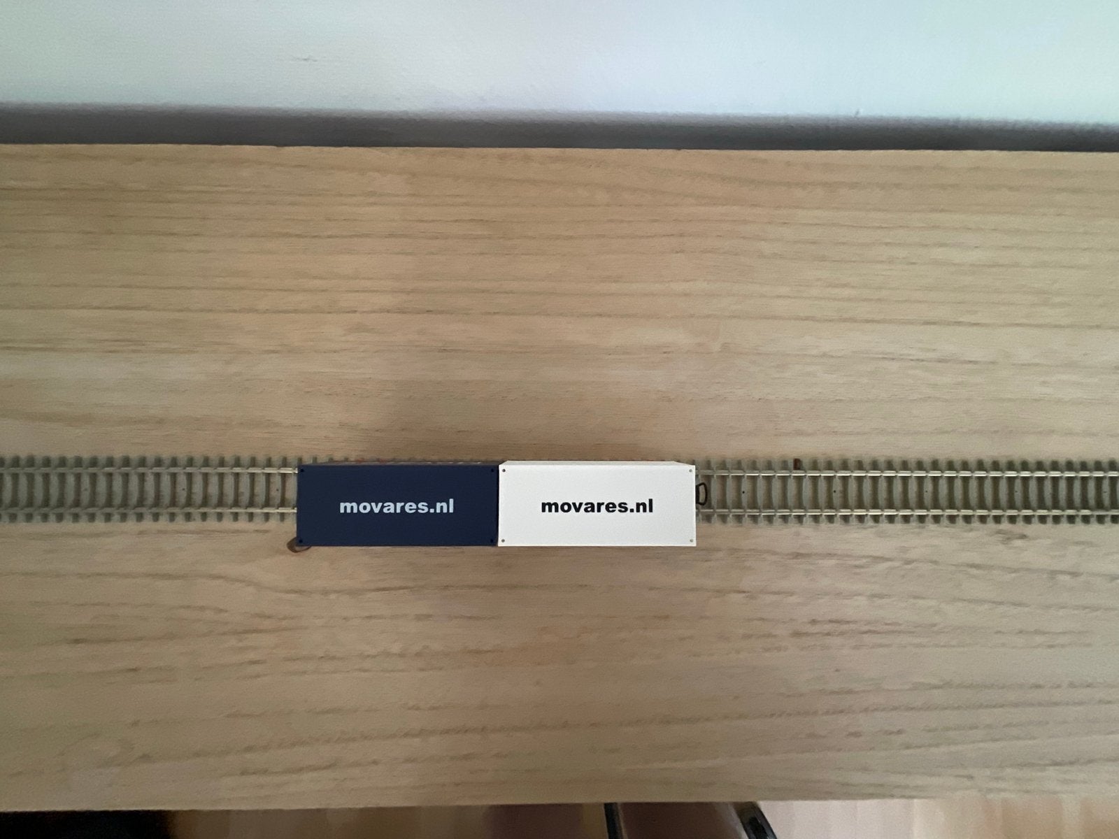 Piko H0 Movares containerwagon (3 stuks), Gelijkstroom, NS, Nieuw, Wagon