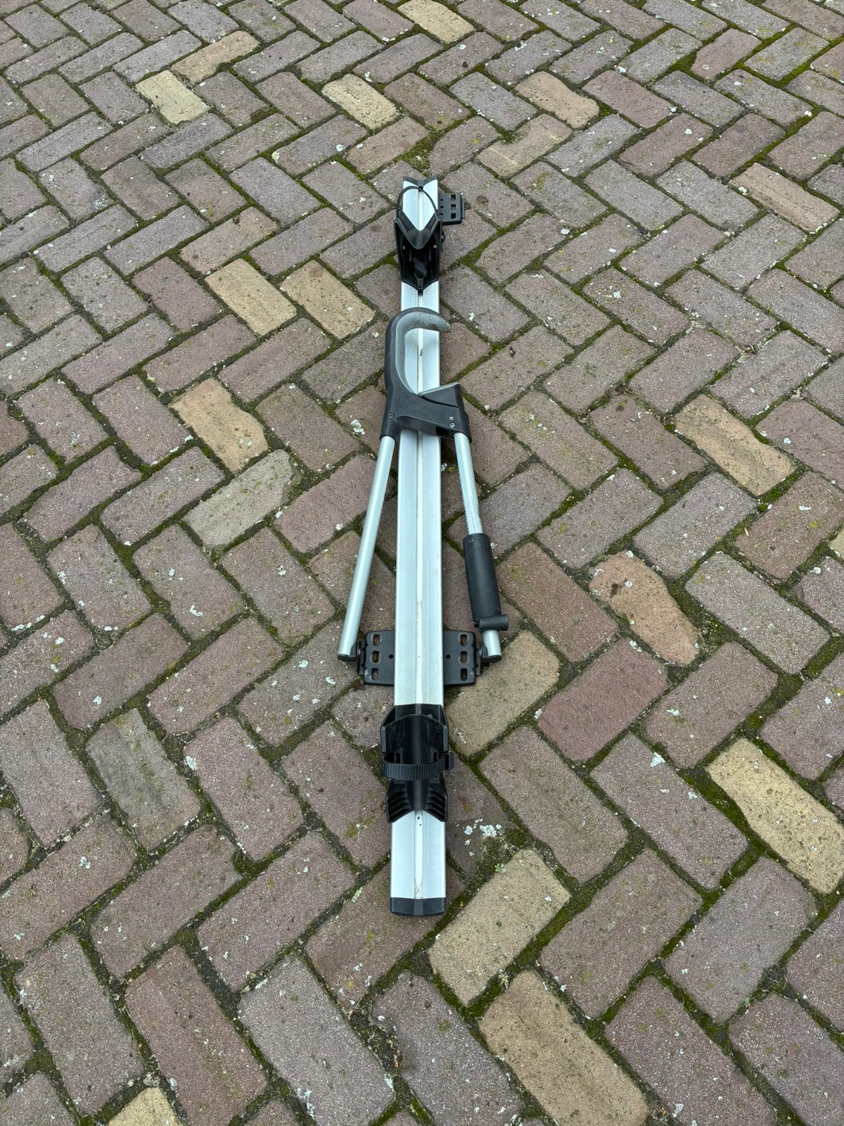 Alu fietsstandaard, Ophalen, Gebruikt