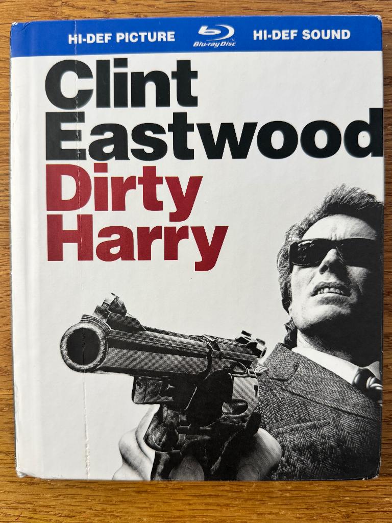 Dirty Harry  (1971) Clint Eastwood , Digibook, Cd's en Dvd's, Blu-ray, Verzenden, Zo goed als nieuw, Actie