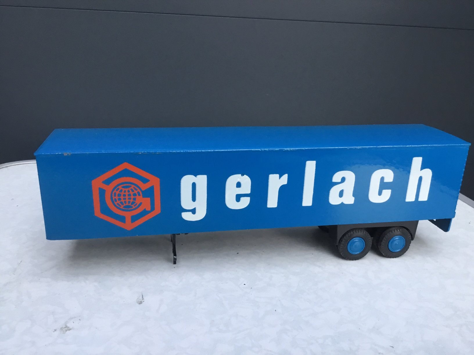 Lion car oplegger Gerlach, Ophalen of Verzenden, Zo goed als nieuw, Bus of Vrachtwagen, Lion Toys