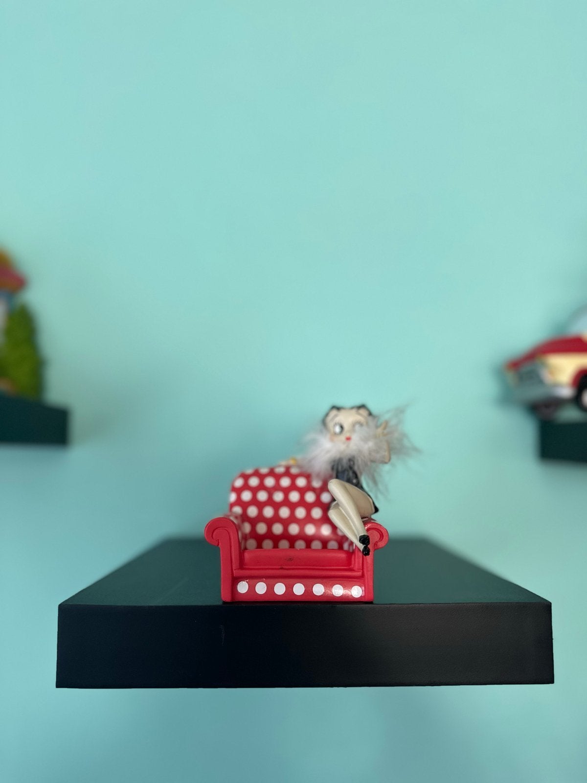 BETTY BOOP - Beeldje | Bank | Retro | Vintage | Boa, Ophalen of Verzenden, Zo goed als nieuw