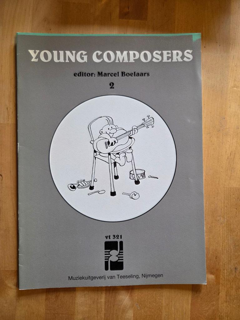 Young Composers 2 - Gitaarboek Nieuw Marcel Boelaars, Muziek en Instrumenten, Bladmuziek, Gitaar, Overige genres, Les of Cursus