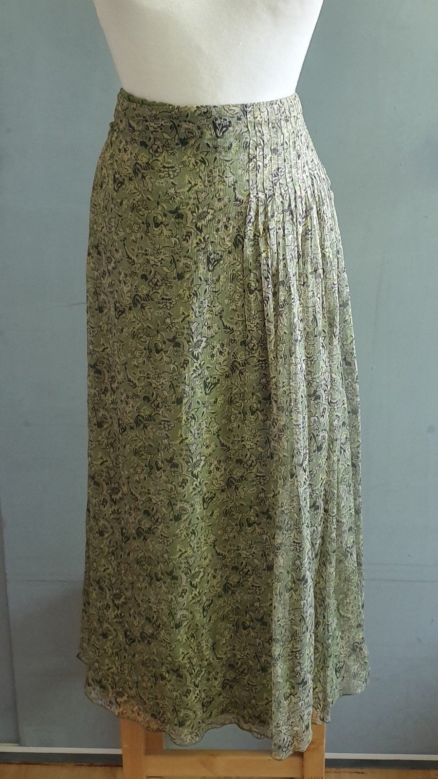 Luisa Cerano rok, Kleding | Dames, Ophalen of Verzenden, Maat 42/44 (L), Groen, Onder de knie