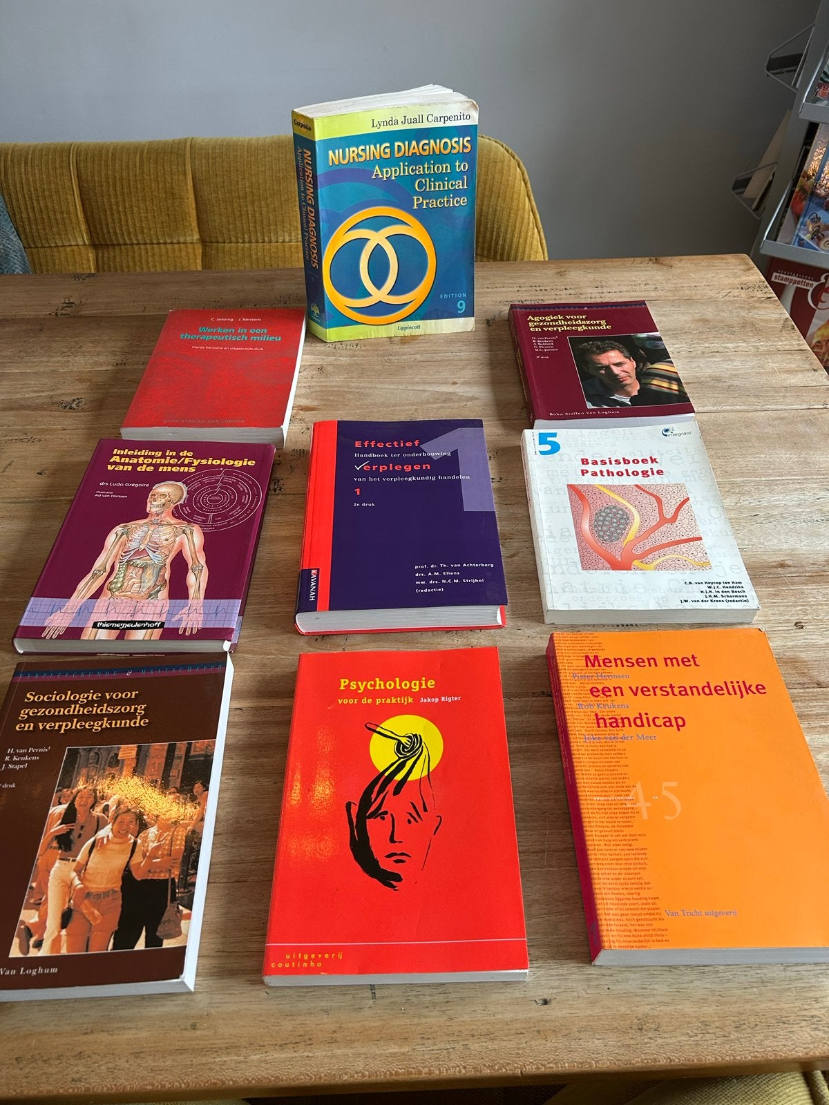 HBO-verpleegkunde boekenpakket (9 boeken), Boeken, Ophalen, Gelezen, Overige niveaus, Overige vakken