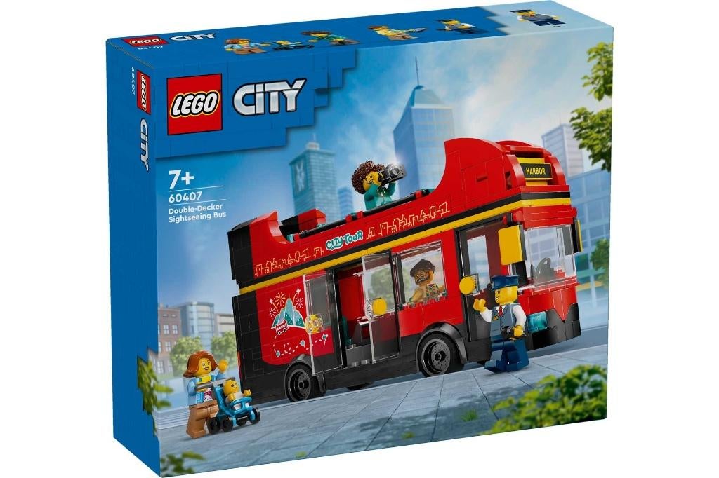 Lego City 60407 Toeristische rode dubbeldekker NIEUW, Kinderen en Baby's, Speelgoed | Duplo en Lego, Overige thema's, Nieuw, Ophalen of Verzenden