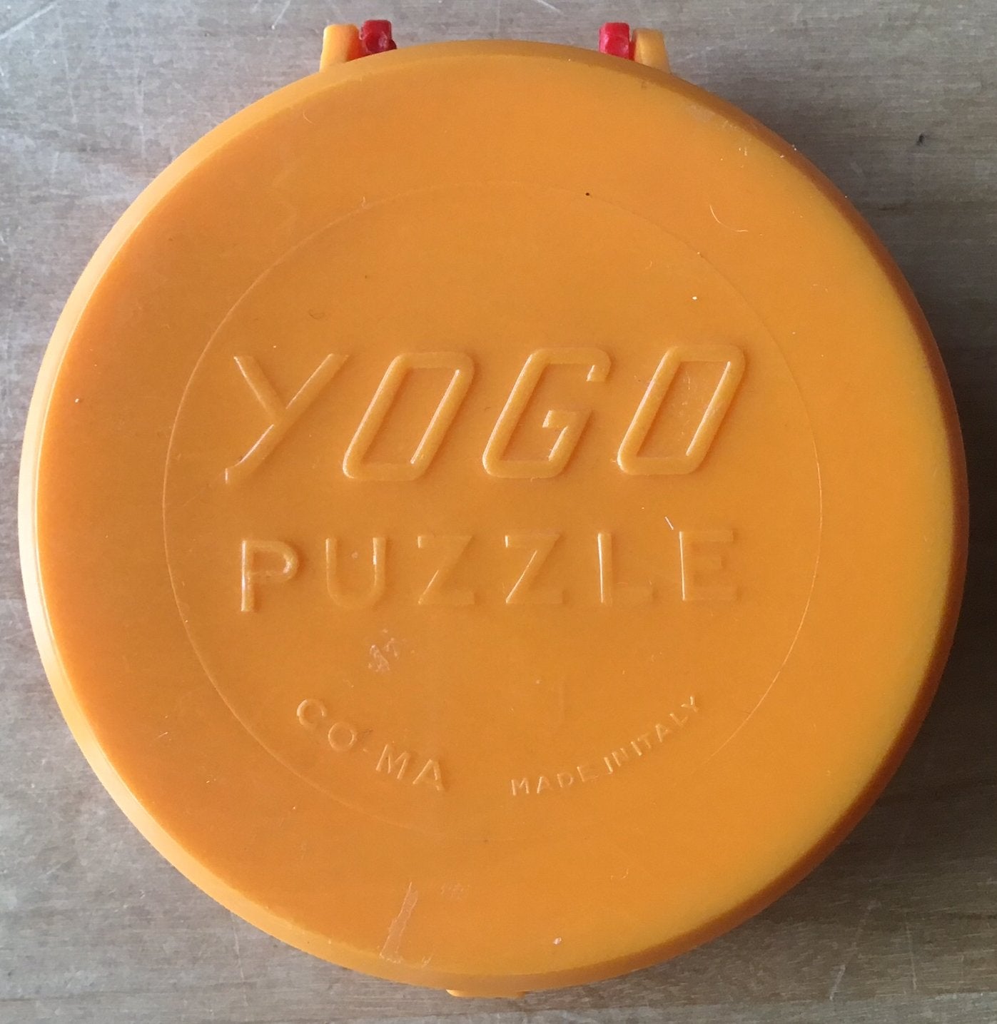 Vintage Yogo puzzel van Co-Ma, Ophalen of Verzenden, Minder dan 500 stukjes, Gebruikt, Overige typen