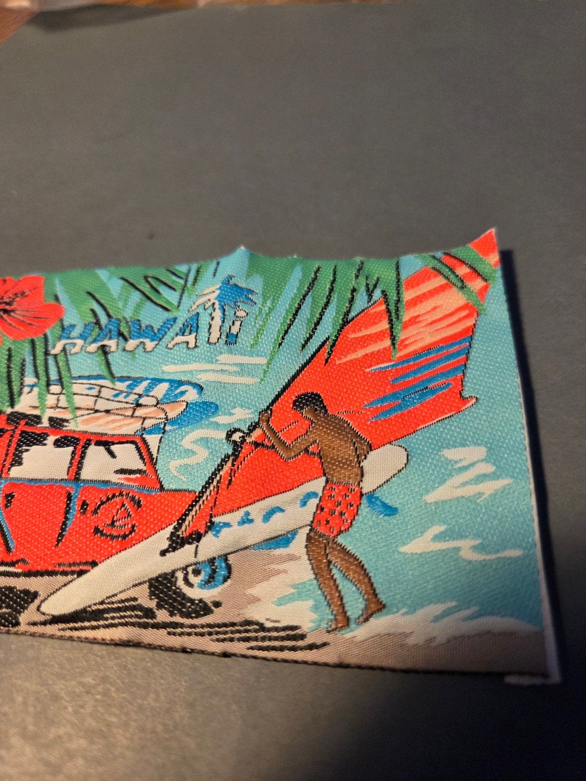 vintage hawaii opstik embleem, Verzenden, Zo goed als nieuw, Overige applicaties