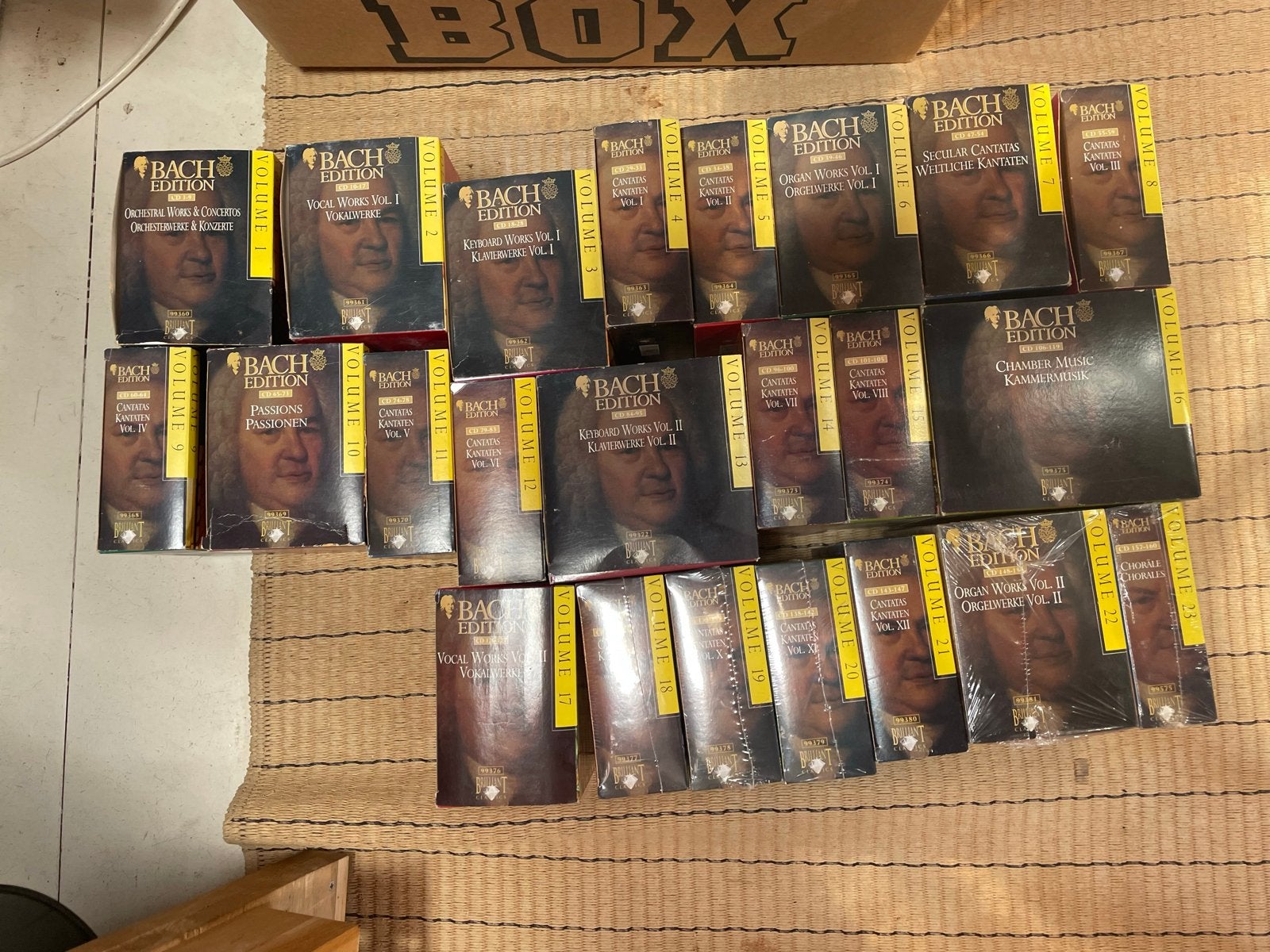 Bach Edition - Complete Werken van Johann Sebastian Bach, Ophalen, Boxset, Zo goed als nieuw, Barok
