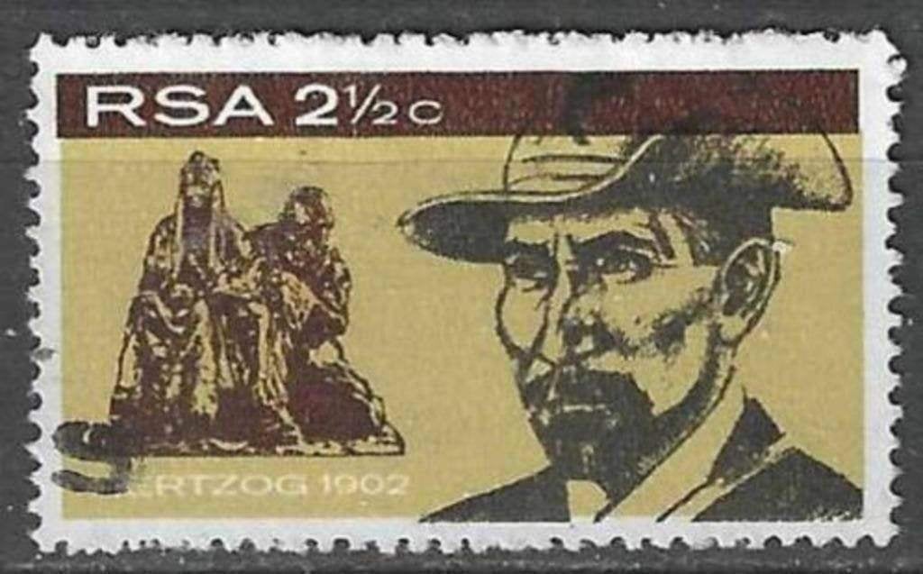 Zuid-Afrika 1968 - Yvert 313 - James Barry Hertzog (ST), Verzenden, Zuid-Afrika, Gestempeld