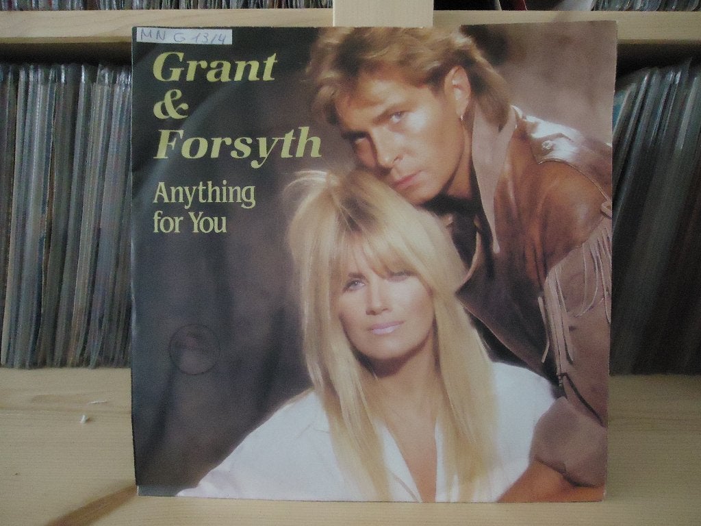 7" Single Grant & Forsyth - Anything For You / Ditty Two, Ophalen of Verzenden, Gebruikt, Pop