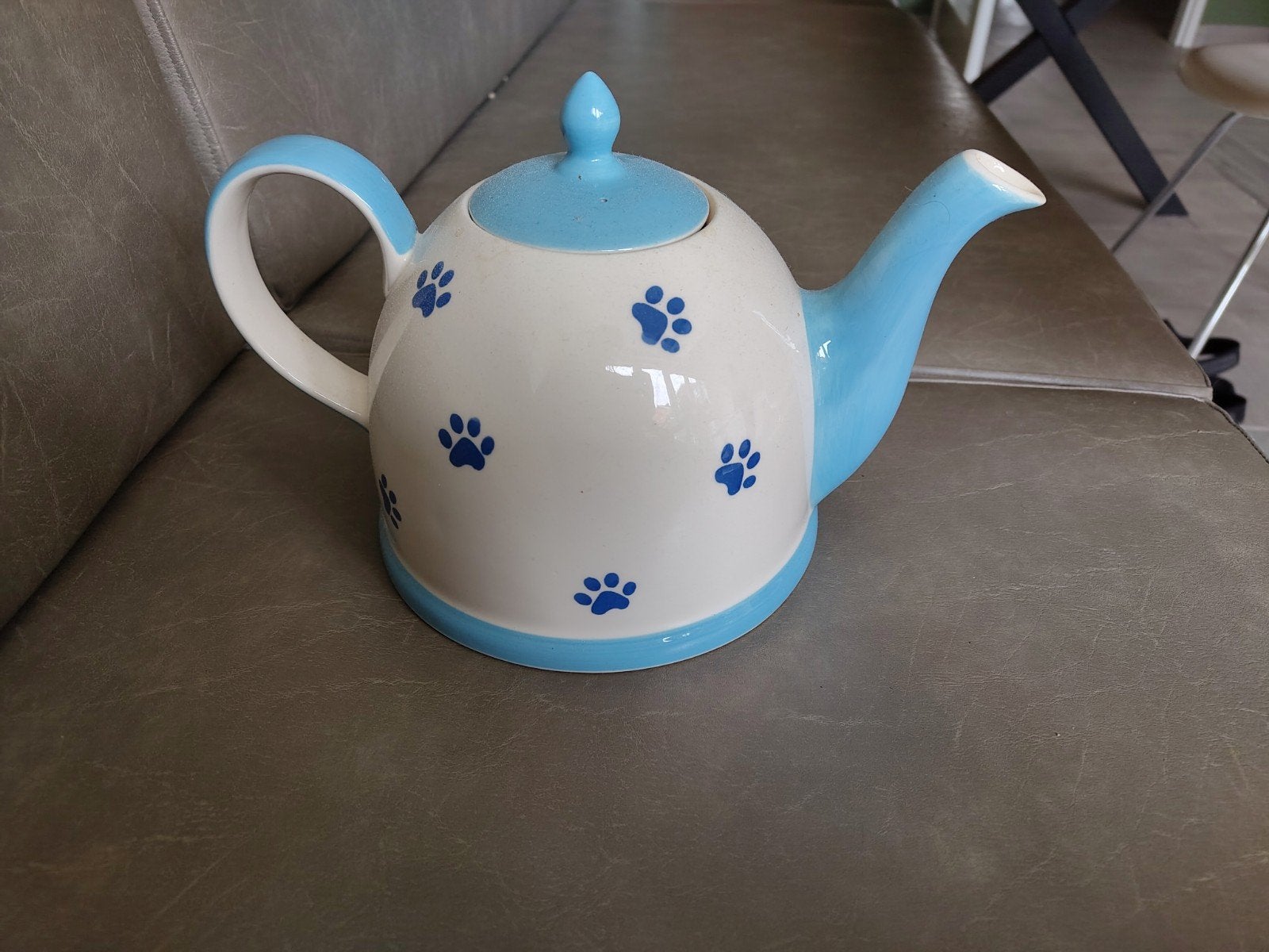 Whittard of Chelsea Cat Nap Theepot - Collectors Item, Zo goed als nieuw, Steen/keramiek, Meerkleurig, Overige merken