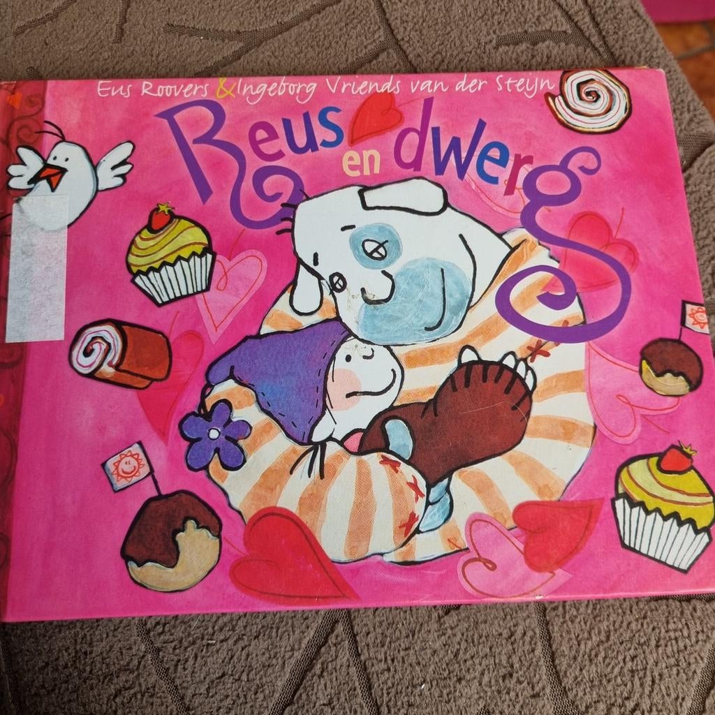 Reus en Dwerg - Leuk kinderboek Eus Roovers, Boeken, Ophalen of Verzenden, Gelezen, Eus Rovers & Ingeborg Friends van der Steijn