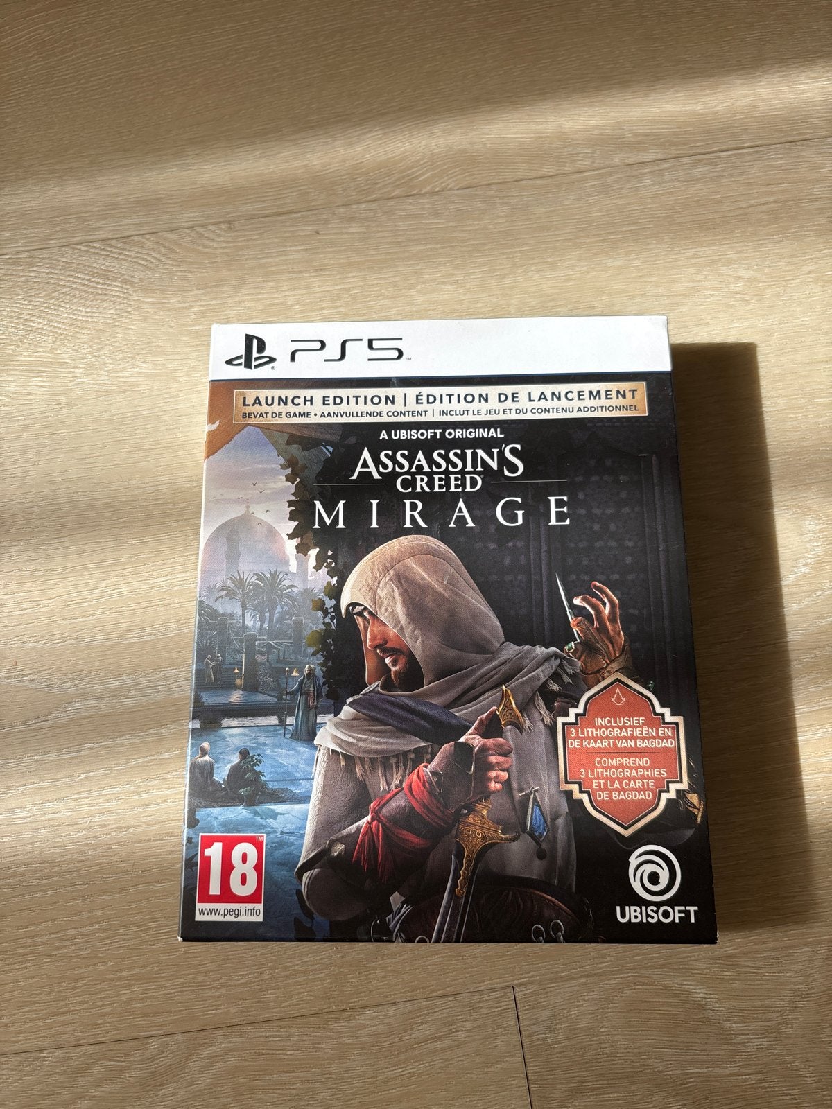 Assassin's Creed Mirage Launch Edition PS5, Avontuur en Actie, Vanaf 18 jaar, 1 speler, Ophalen of Verzenden