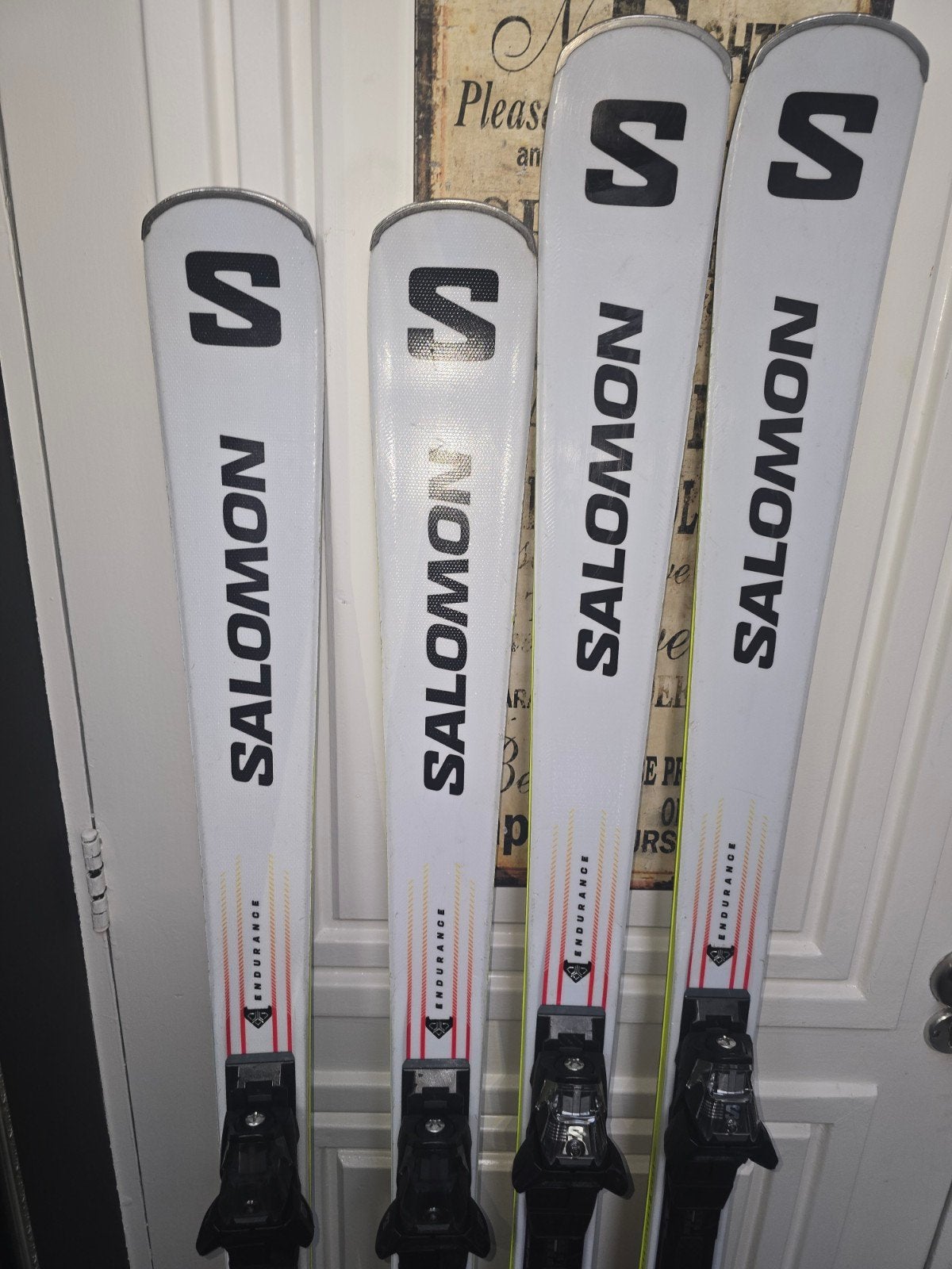 165cm SALOMON S MAX ENDURANCE NP799 ALL ROUND, Sport en Fitness, Skiën en Langlaufen, 160 tot 180 cm, Zo goed als nieuw, Carve