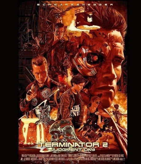Terminator, Ophalen of Verzenden, Zo goed als nieuw, A1 t/m A3, Film en Tv