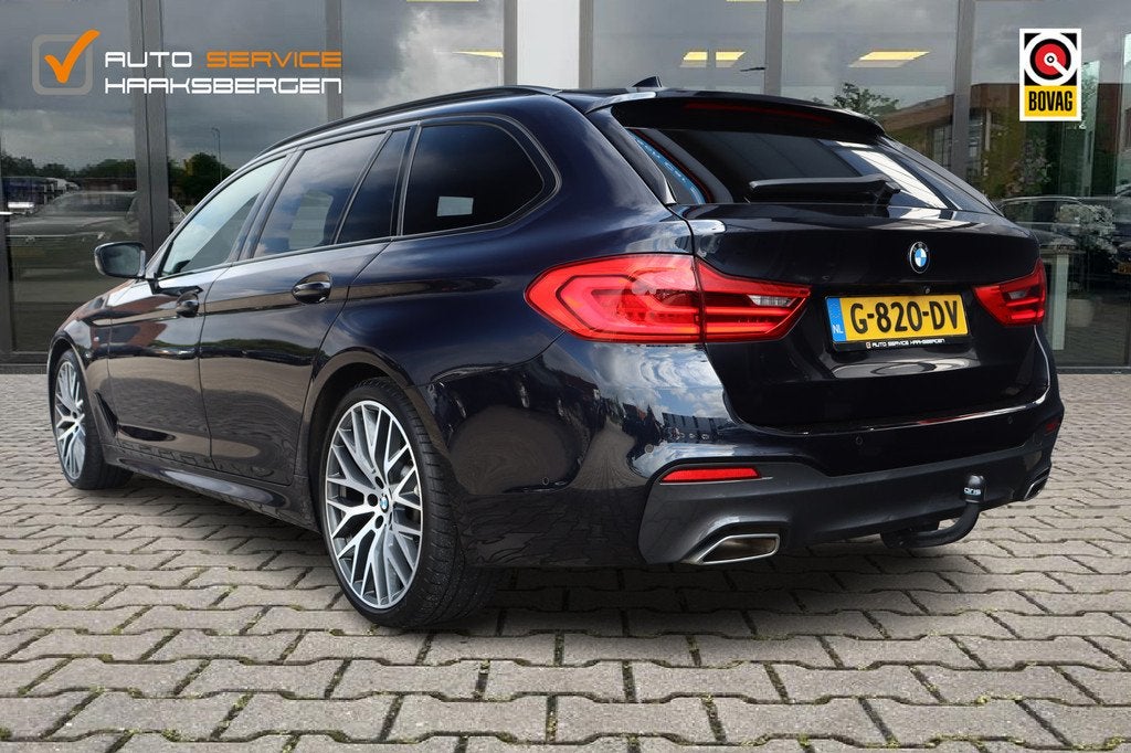 BMW 5 Serie Touring 530i M-Sport | Pano | Nappa Leder | Trek, Auto's, Automaat, 1998 cc, Achterwielaandrijving, Gebruikt