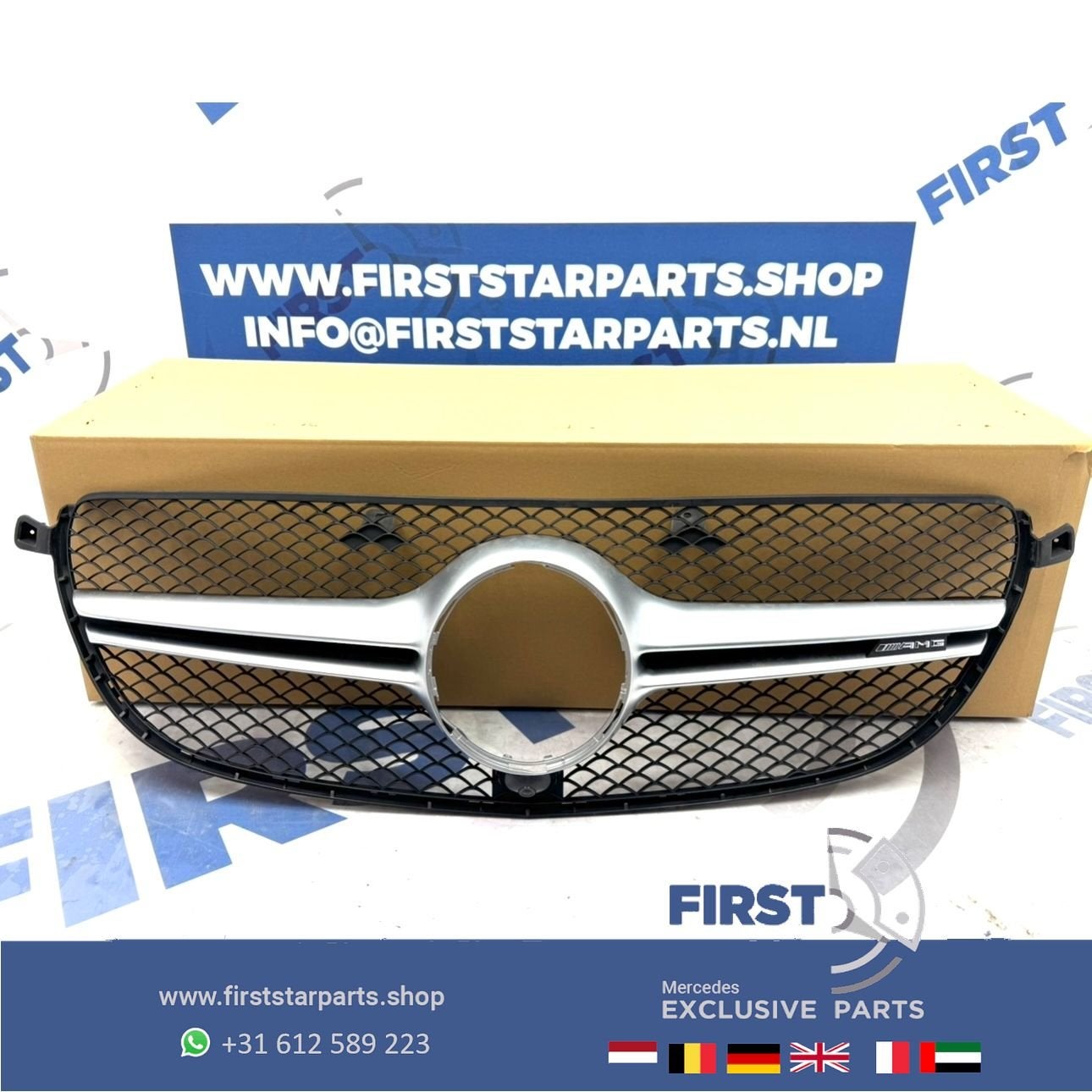 C292 GLE Coupé 63 AMG GRIL W166 W292 2016-2020 Performance P, Gebruikt, -, Ophalen of Verzenden, -