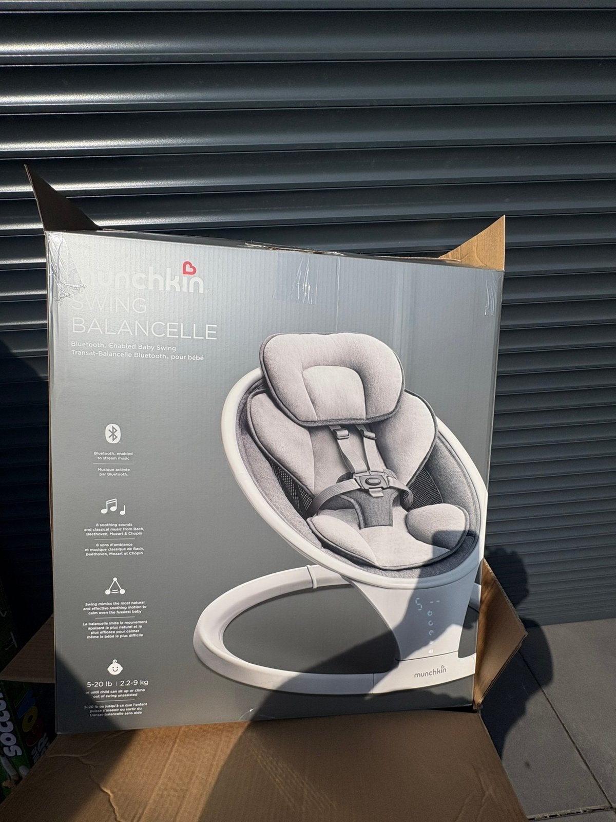 Nieuw Munchkin wipstoel Swing, Ophalen of Verzenden, Zo goed als nieuw, Meegroeistoel