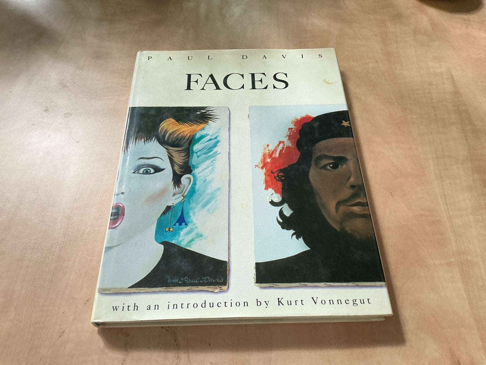 Paul Davis - Faces (geïllustreerd boek), Ophalen of Verzenden, Zo goed als nieuw, Grafische vormgeving