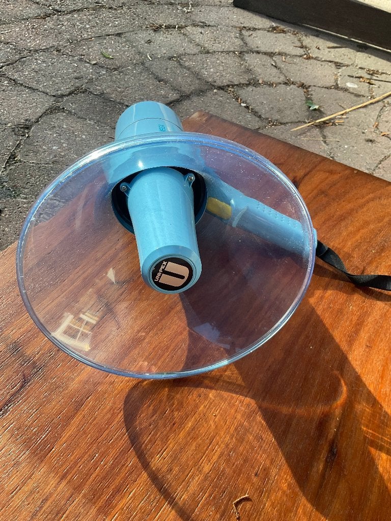 Te Koop Megafoon, Ophalen of Verzenden, Zo goed als nieuw, Overige typen