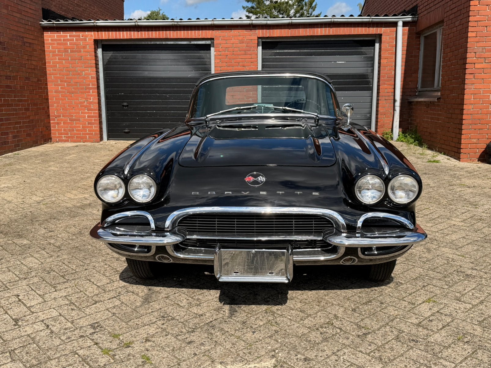 Corvette C1 Tuxedo Black Convertible 1962, foto 7