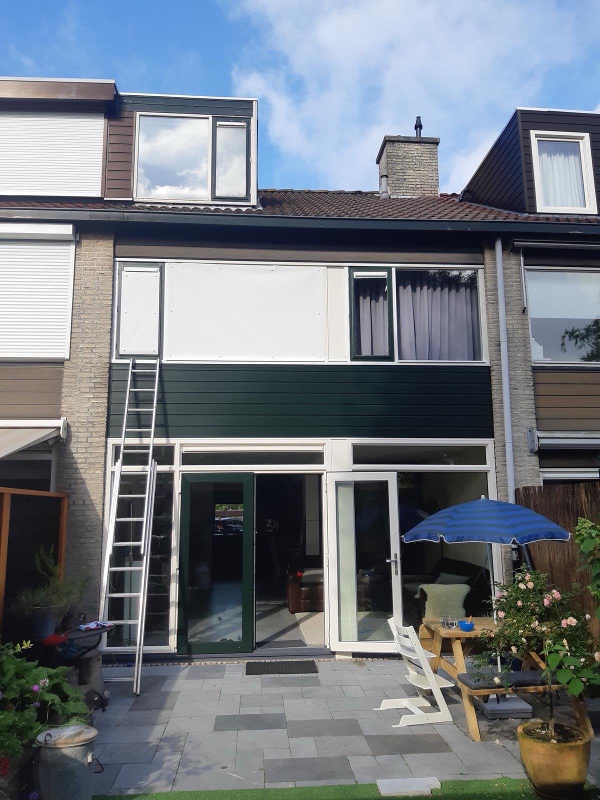 Zonnescherm sun eclipse voor groot en klein raam, Minder dan 150 cm, Ophalen of Verzenden, Zo goed als nieuw