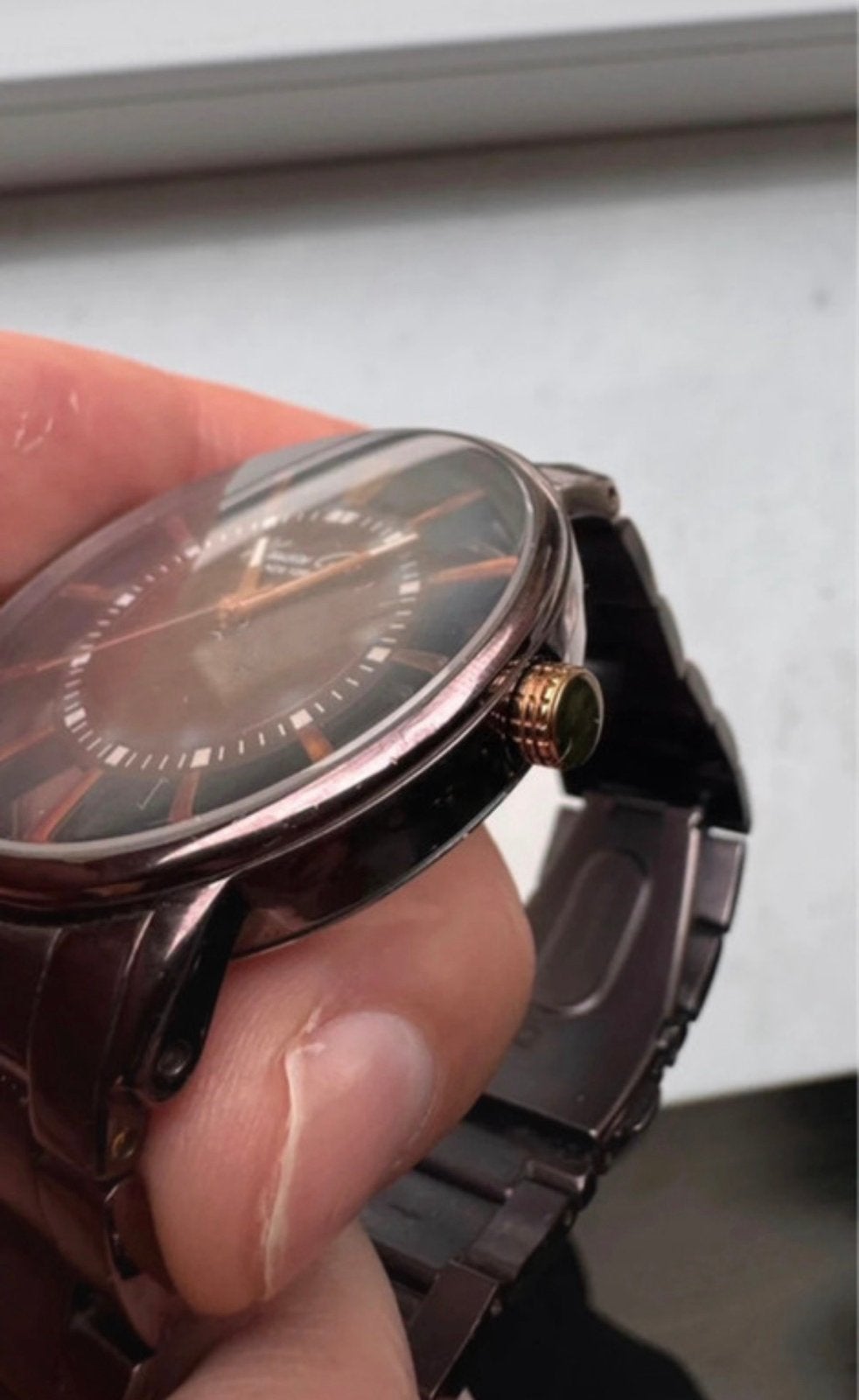 Kenneth Cole New York Herenhorloge KC9047 - Zo goed als nieu, Overige merken, Staal, Polshorloge, Ophalen of Verzenden
