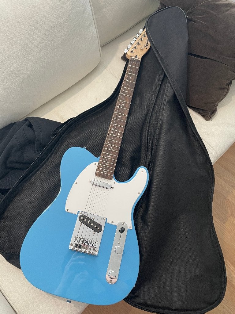 Squier Sonic Telecaster – California Blue – Als nieuw, Ophalen, Zo goed als nieuw, Solid body, Fender