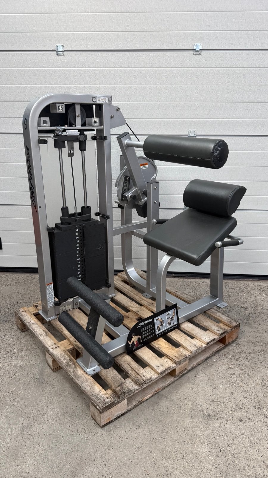 Life Fitness Pro 2 Back extension/ ruckenstrecker/ back, Gebruikt, Overige typen, Ophalen of Verzenden, X