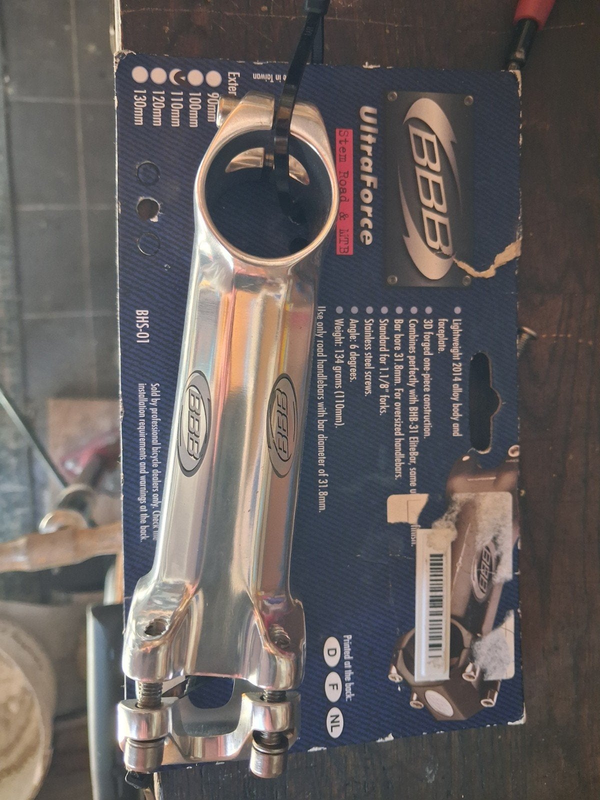 stuurnok BBB ultraForce, Ophalen of Verzenden, Nieuw, Frame, Aluminium
