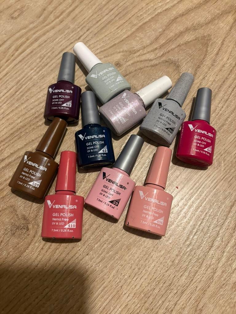 Vensaline gellak, Sieraden, Tassen en Uiterlijk, Uiterlijk | Cosmetica en Make-up, Ophalen of Verzenden, Zo goed als nieuw, Overige kleuren