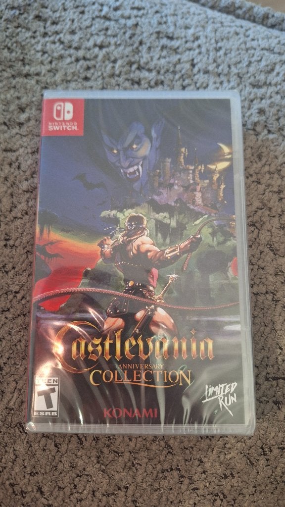 Castlevania Anniversary Collection [SEALED], Spelcomputers en Games, Games | Nintendo Switch, Avontuur en Actie, 1 speler, Nieuw